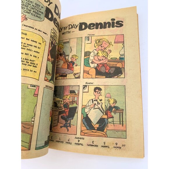 Dennis The Menace Pocket Full Of Fun No. 28 Comic Book By Fawcett - Picture 7 of 10